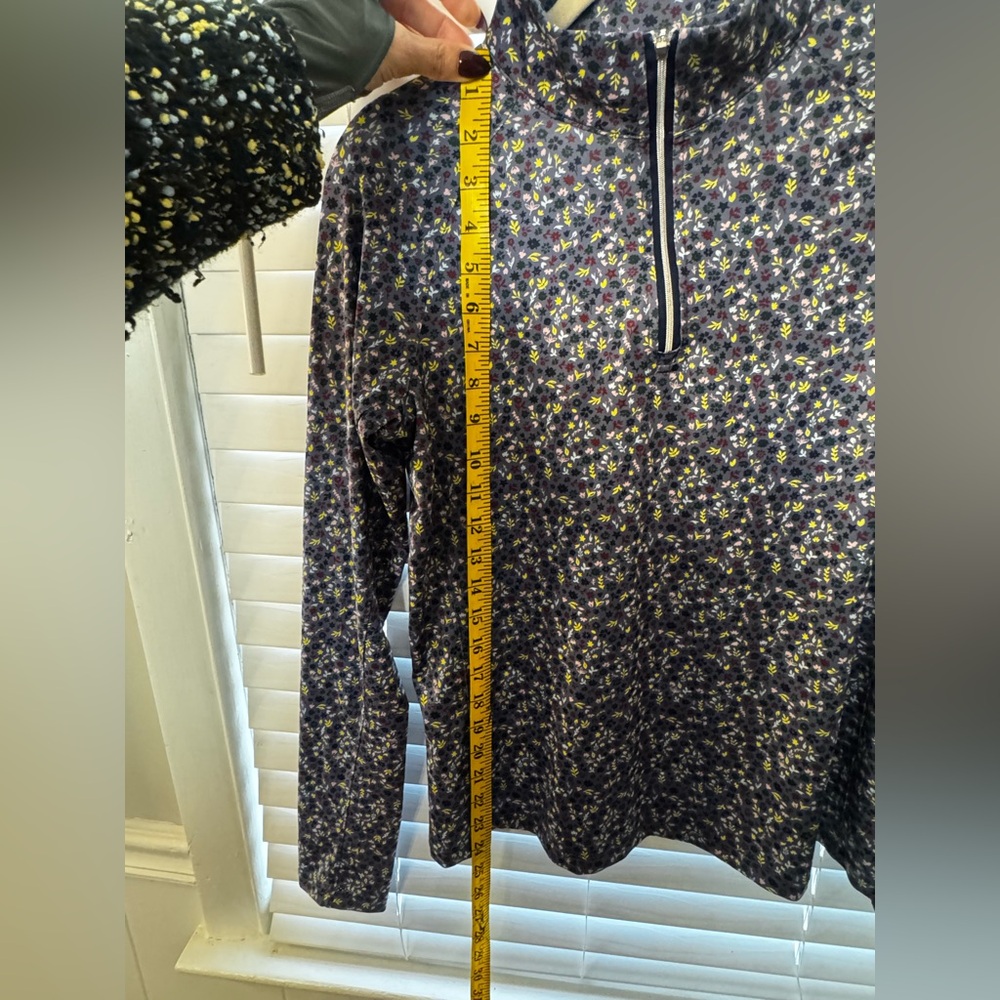 Lady Hagen Floral Quarter-Zip - Picture 5 of 6